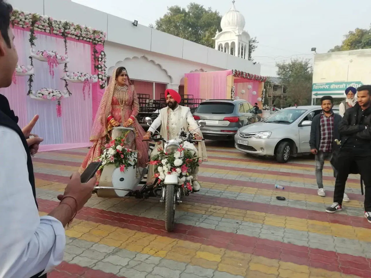 ATV Wedding Bike on Rent